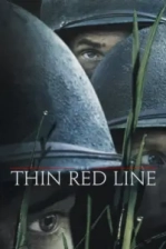 İnce Kırmızı Hat Poster